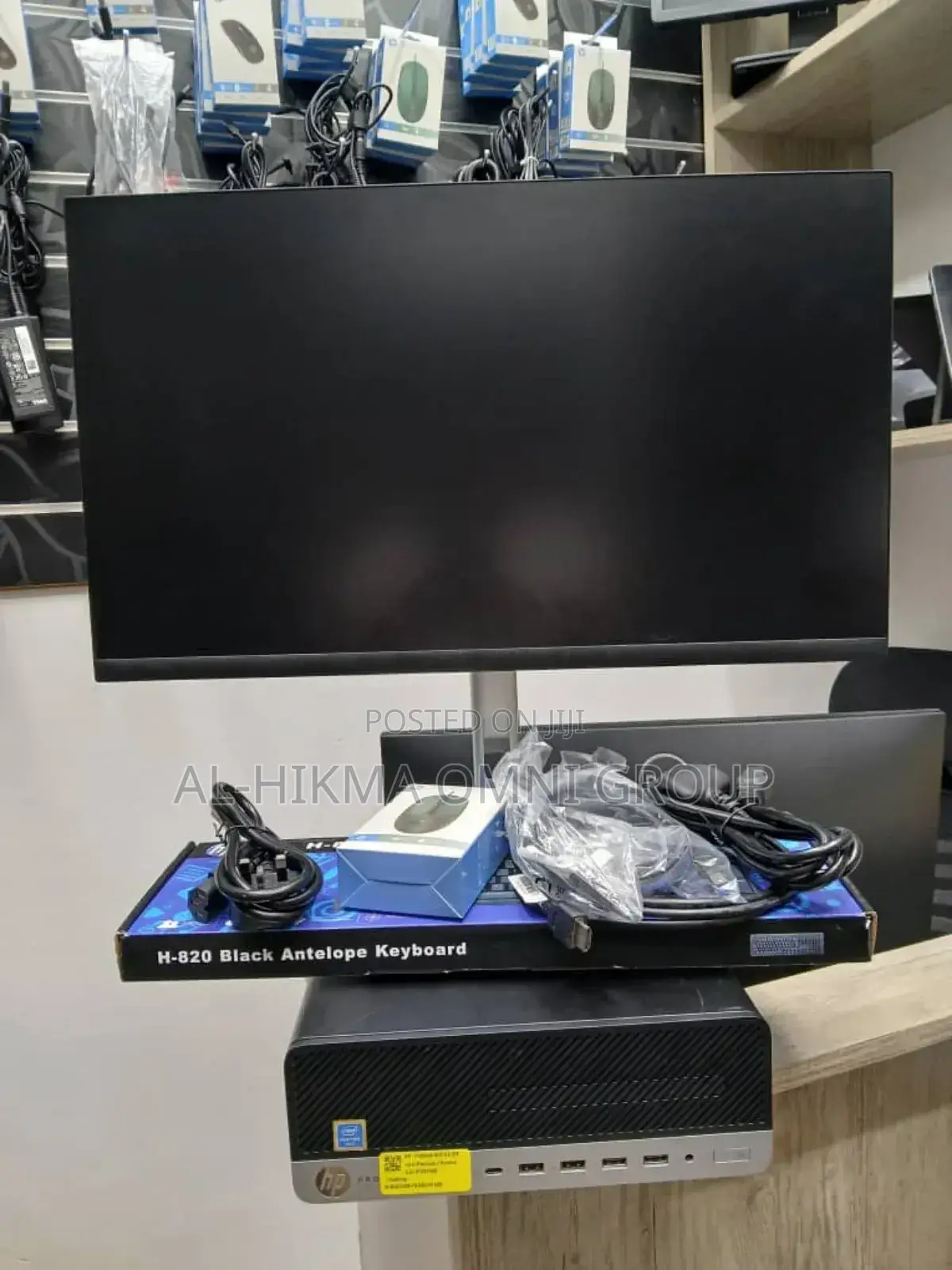 Desktop Computer HP 400 G7 8GB Intel Pentium HDD+SSD 500GB