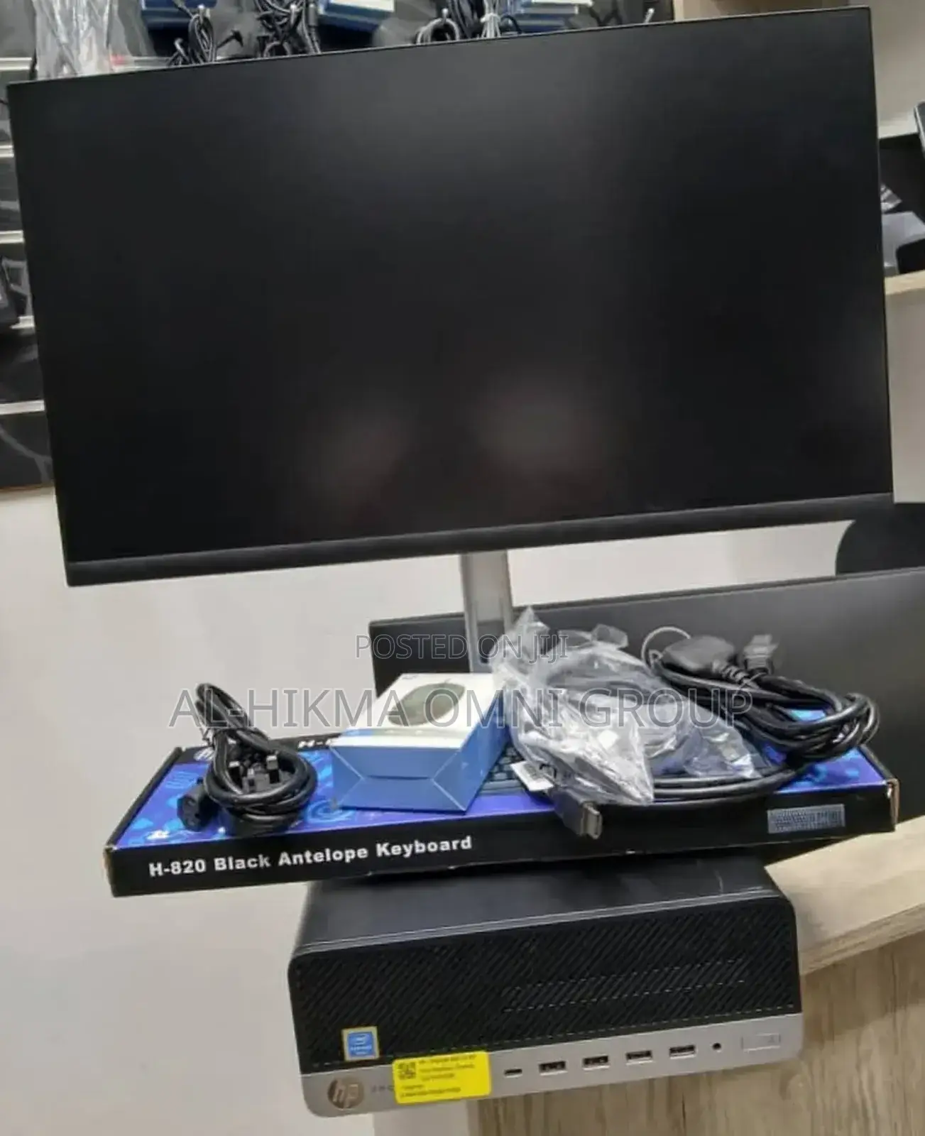 Desktop Computer HP 400 G7 8GB Intel Pentium HDD+SSD 500GB