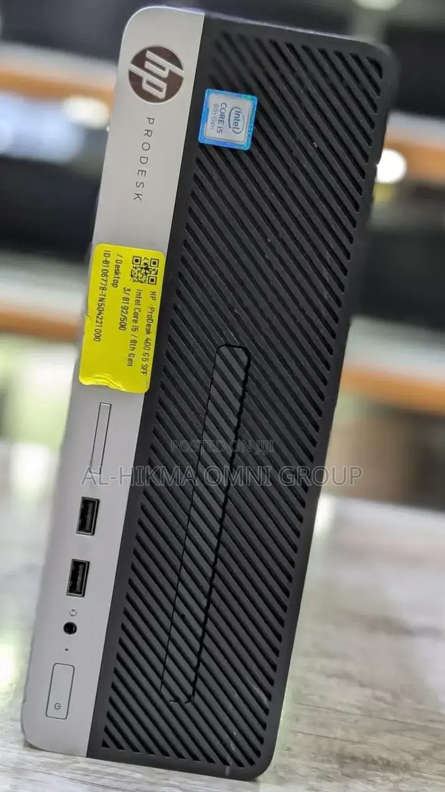 Desktop Computer HP 400 G7 8GB Intel Pentium HDD+SSD 500GB
