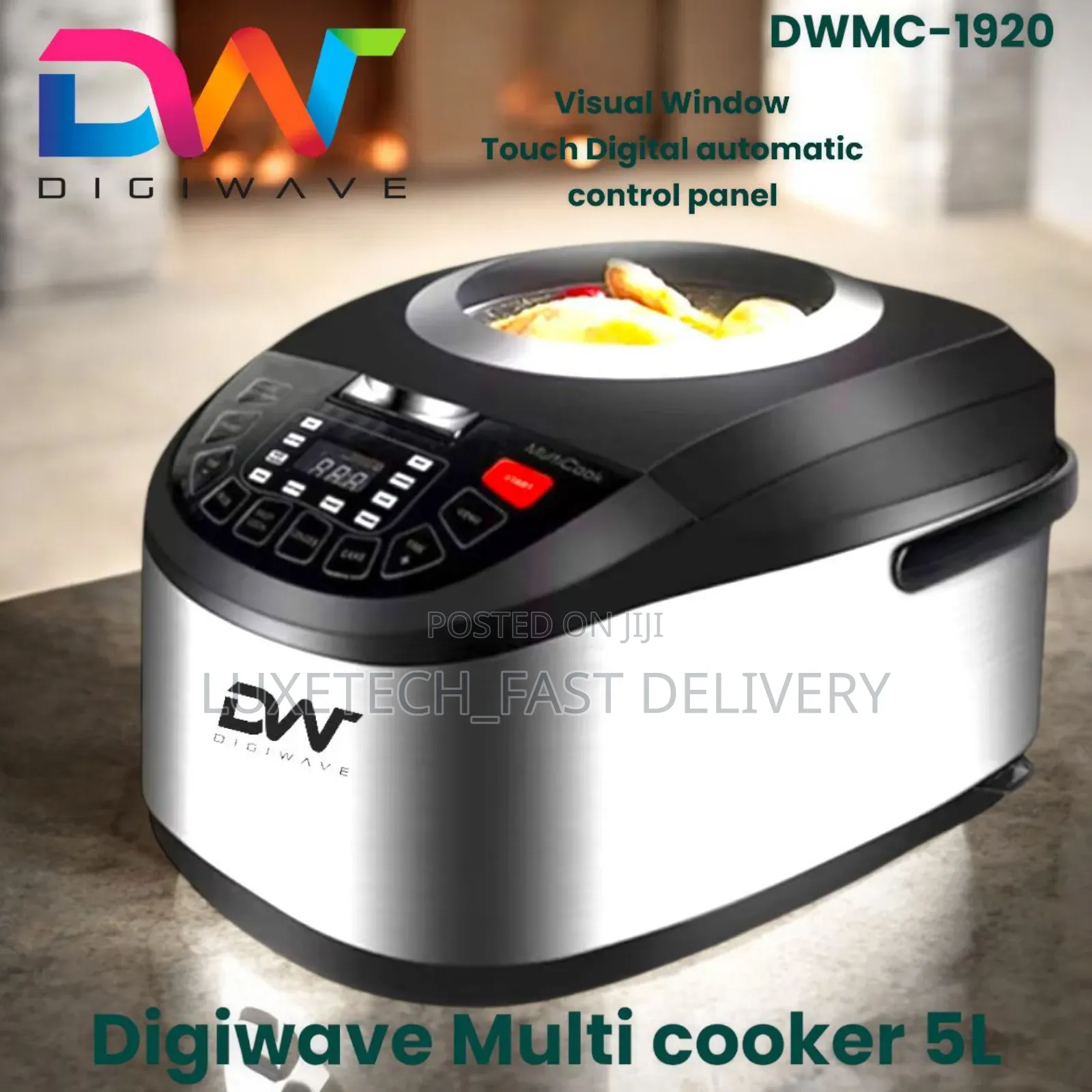 Digiwave Multi Cooker Digital 5 Litres