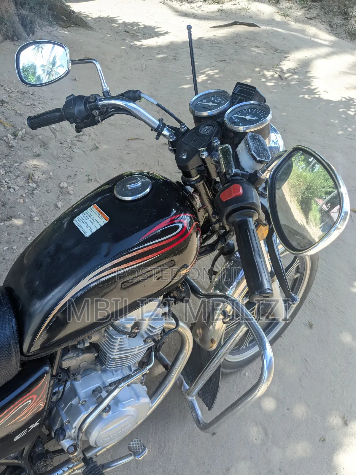 Haojue HJ125-8F 2024 Black