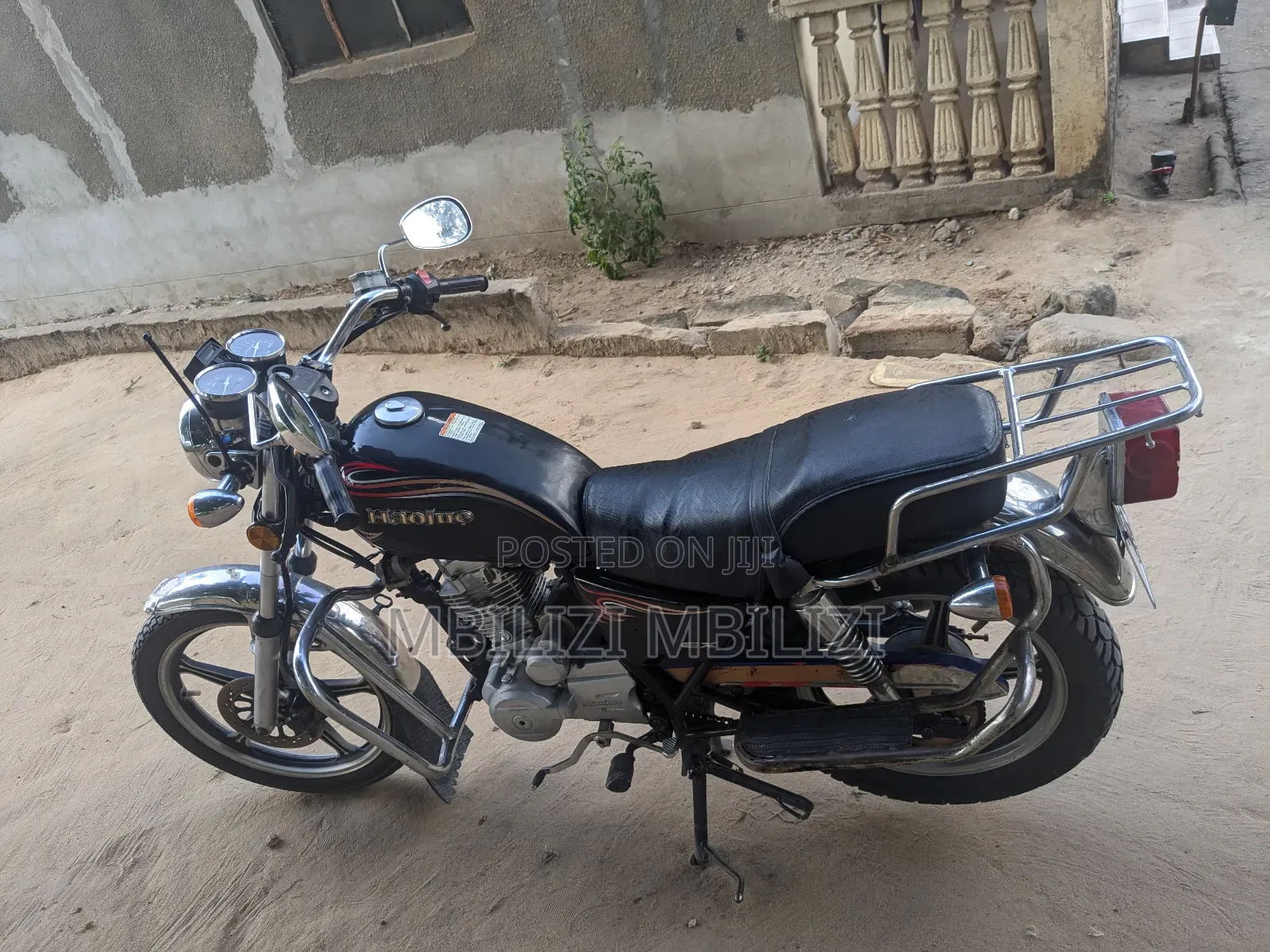 Haojue HJ125-8F 2024 Black