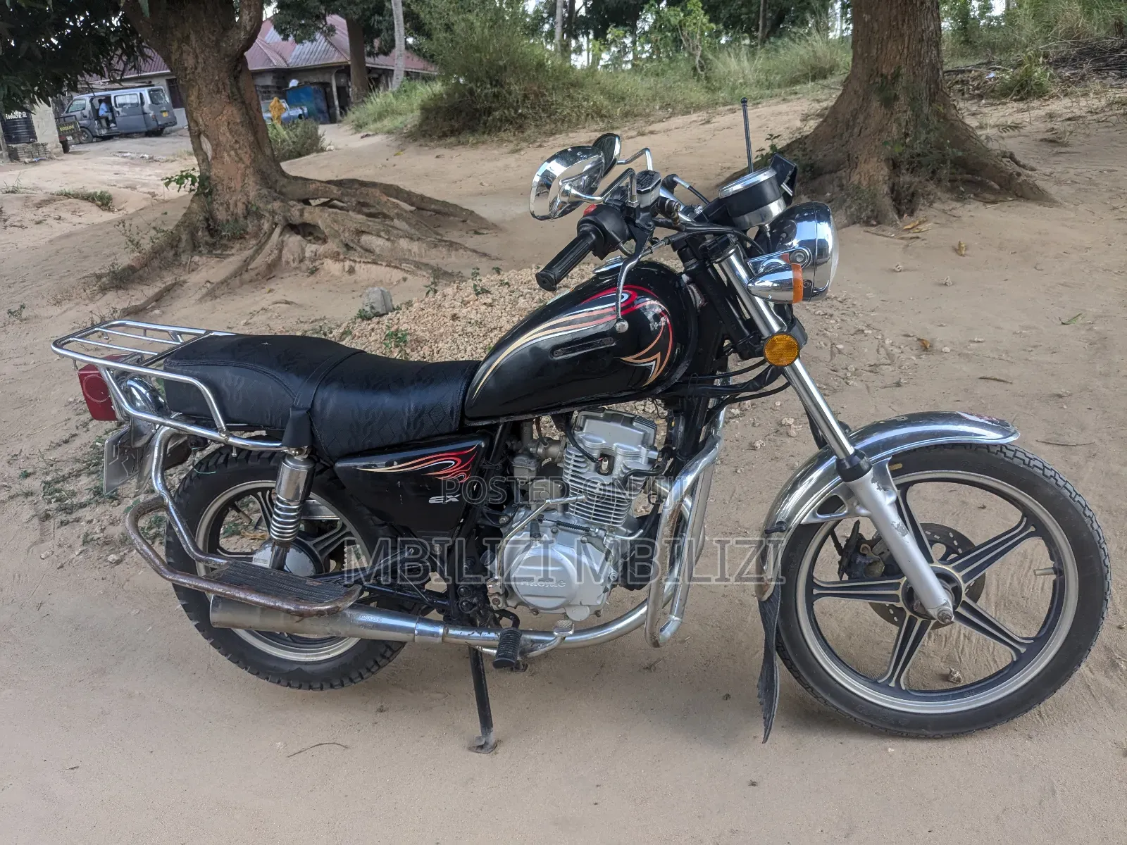 Haojue HJ125-8F 2024 Black