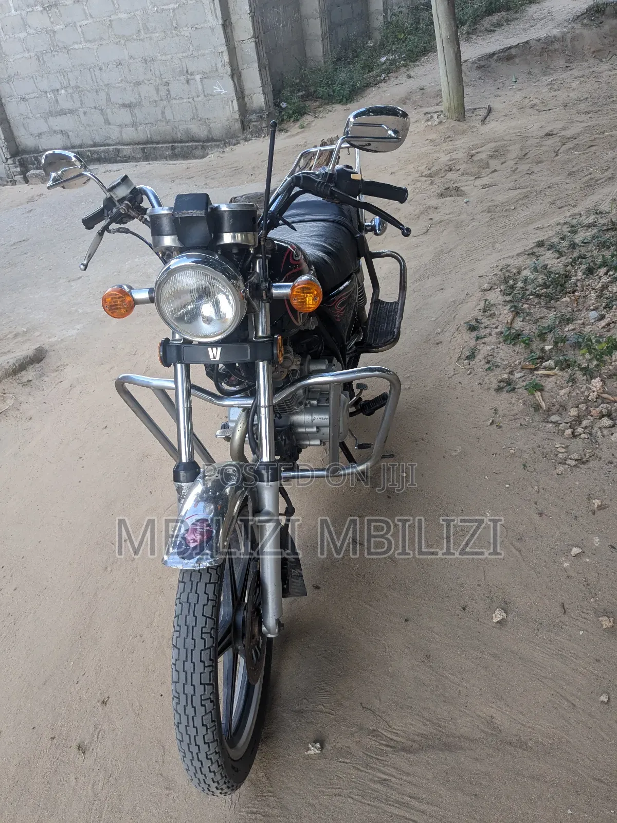 Haojue HJ125-8F 2024 Black