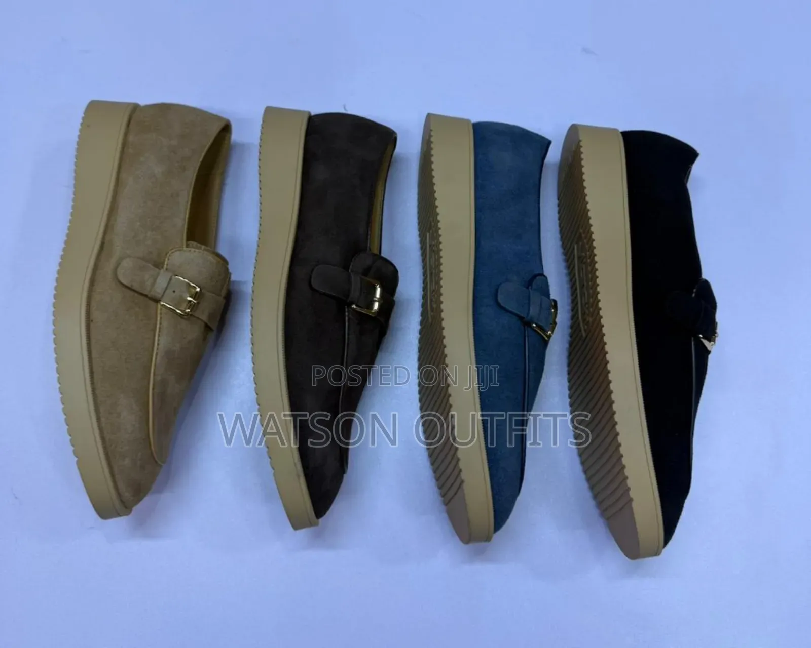 Men's Loafer Shoes or Stringless Leather Footwears Totally Smart