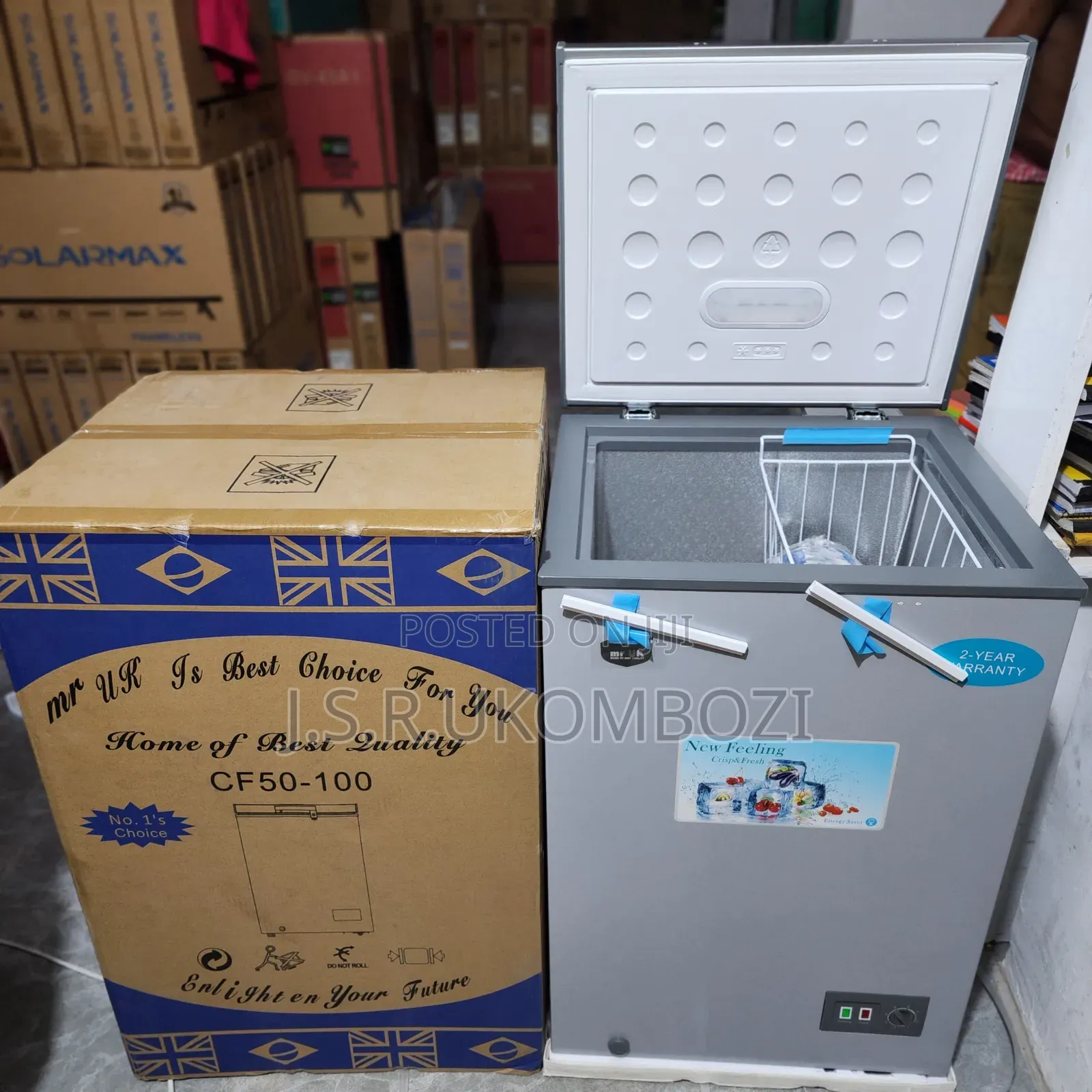 *Mr Uk Chest Freezer Model; Cf 50-100 Capacity: 100 L