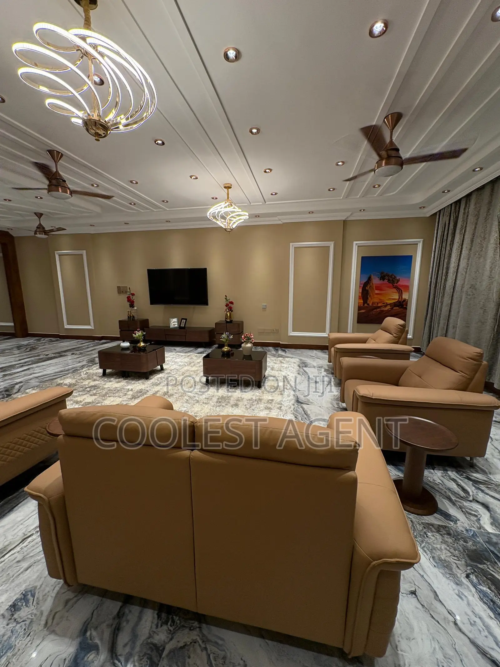 Furnished 3bdrm Apartment in Coolest Estate, Upanga East for rent