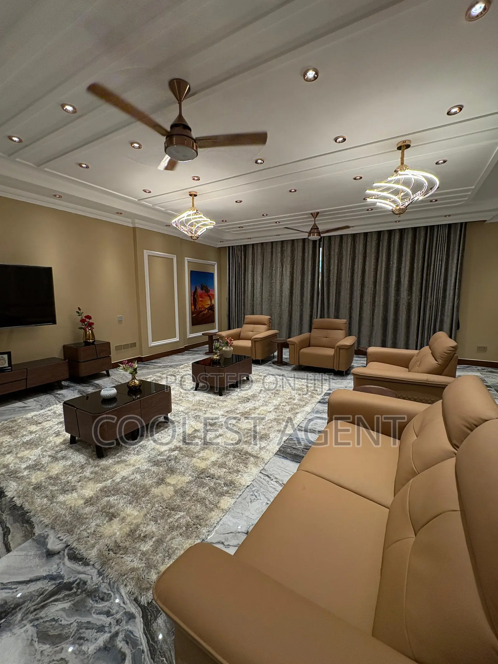Furnished 3bdrm Apartment in Coolest Estate, Upanga East for rent