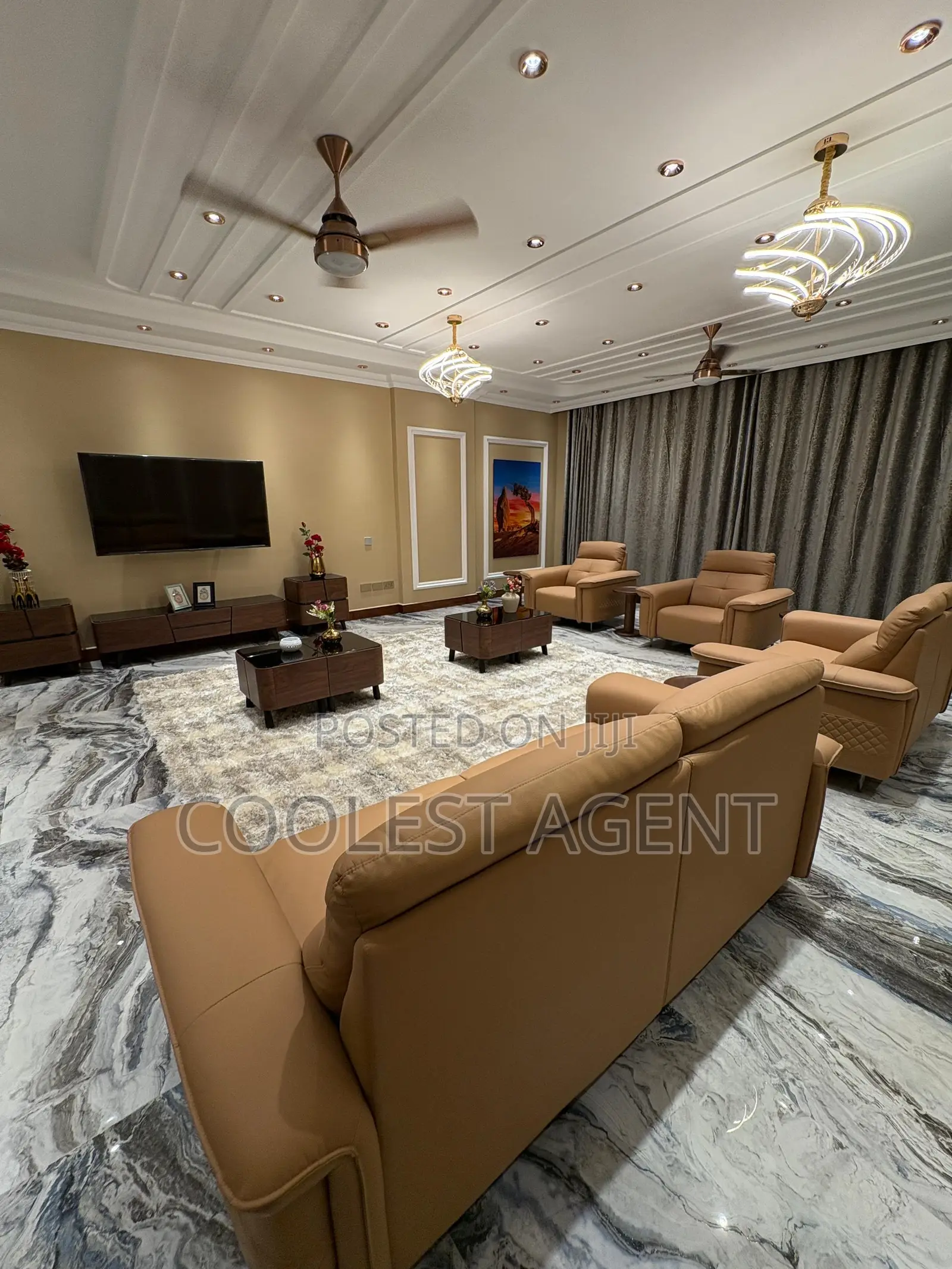 Furnished 3bdrm Apartment in Coolest Estate, Upanga East for rent