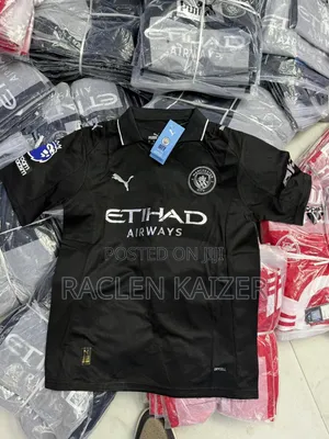 Manchester City Black Jersey
