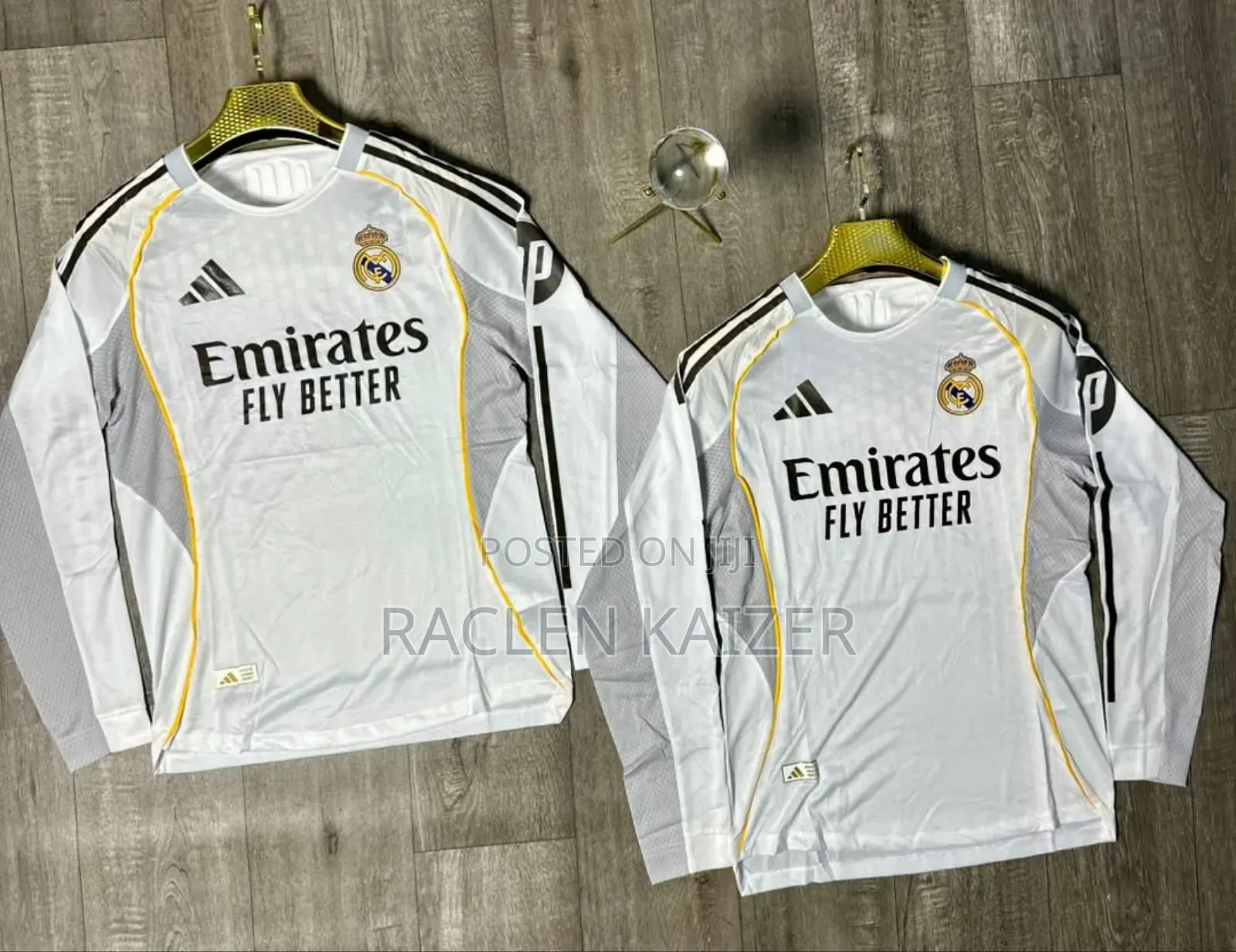 Real Madrid Long Sleeve Jersey