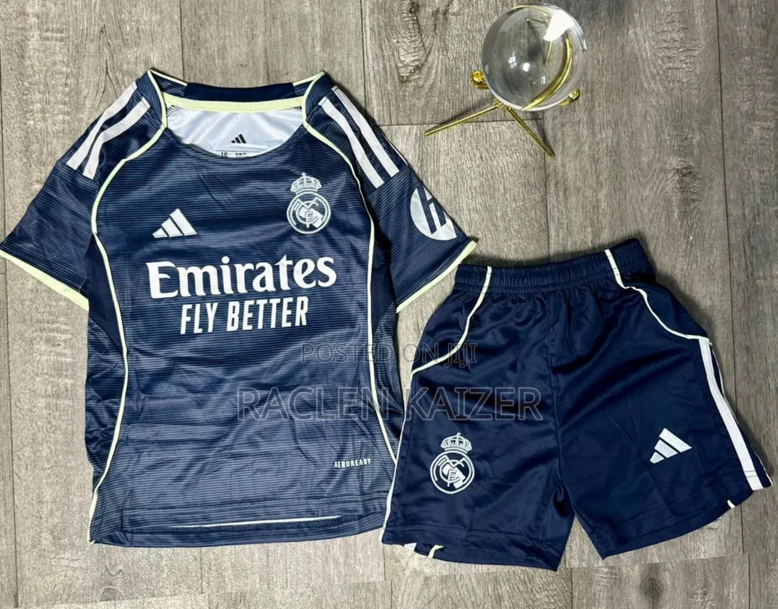 Real Madrid Jersey for Kids Black