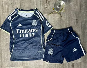Real Madrid Jersey for Kids Black