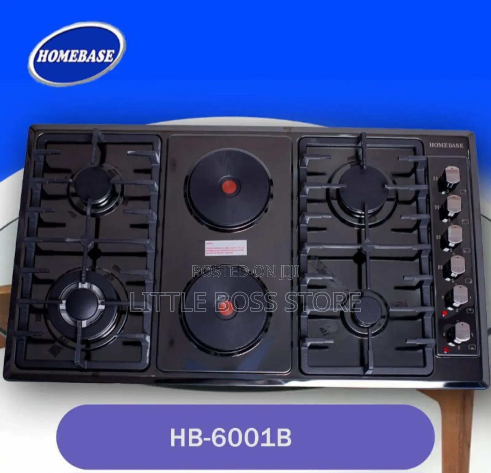 Home Base Stove (4 Gasand 2 Electric)