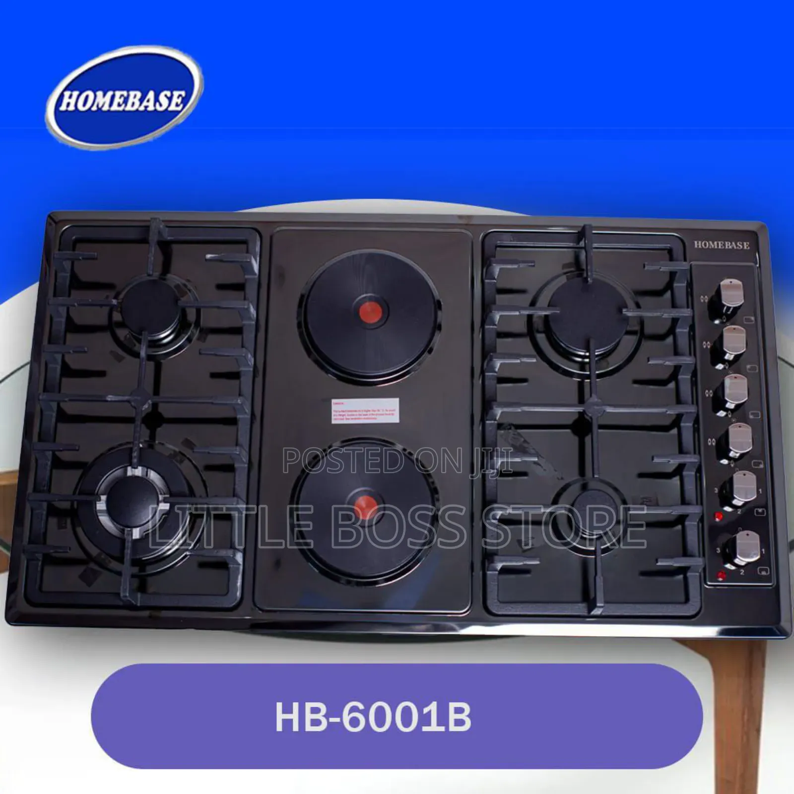 Home Base Stove (4 Gasand 2 Electric)
