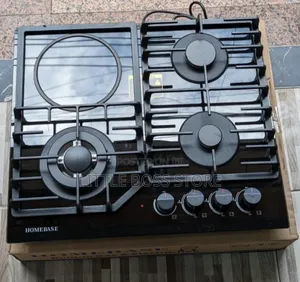 Home Base Cooker 3 Plate Gas and 1 Ceramic Electric