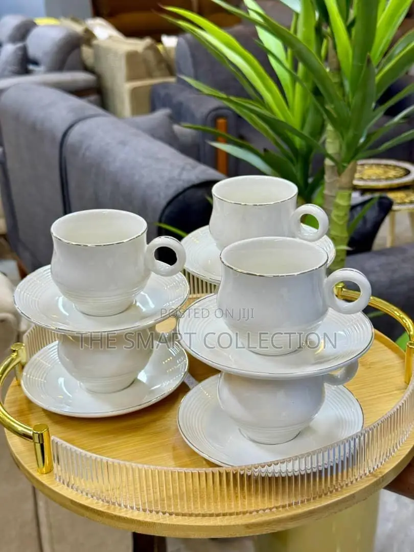 6 Coffee Cup and Soucer