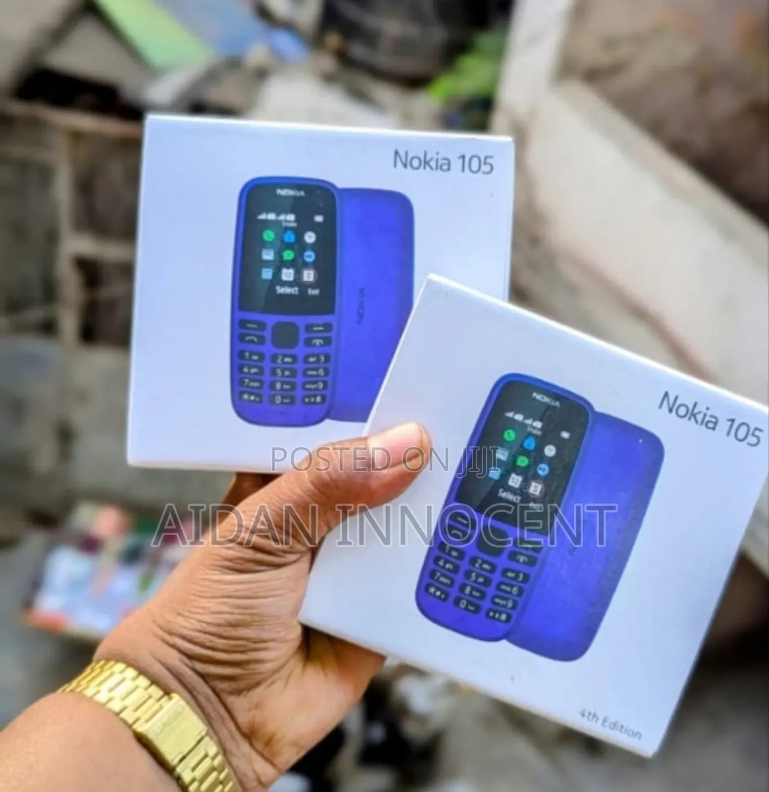 New Nokia 105 (2022) Black