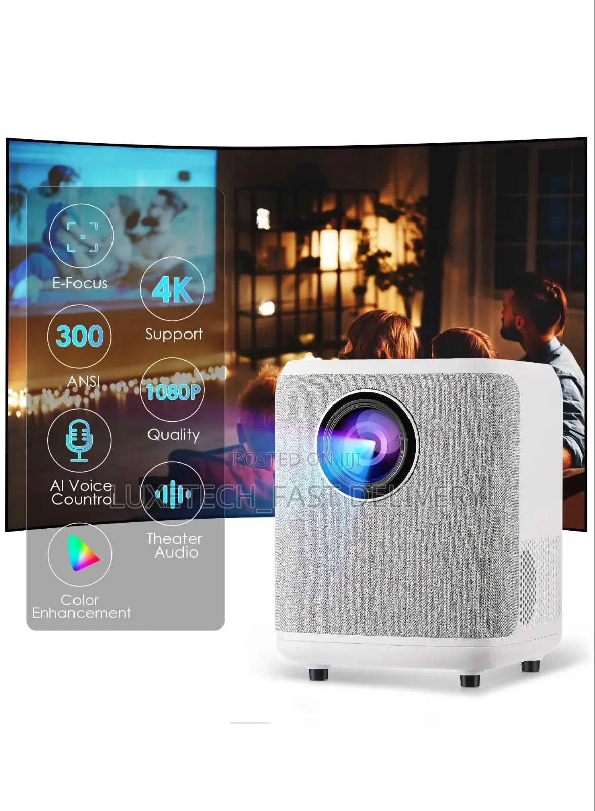 S6 Mini Smart Android Projector