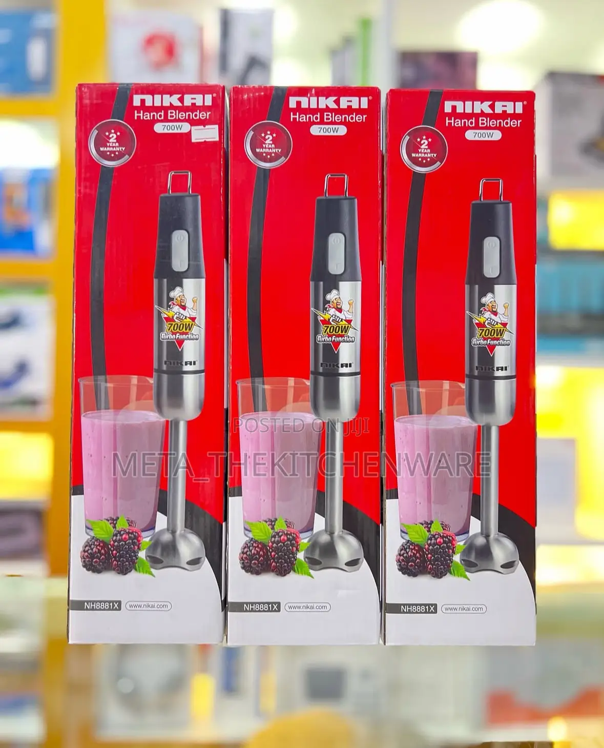 Nikai Hand Blender 700w Nh8881x