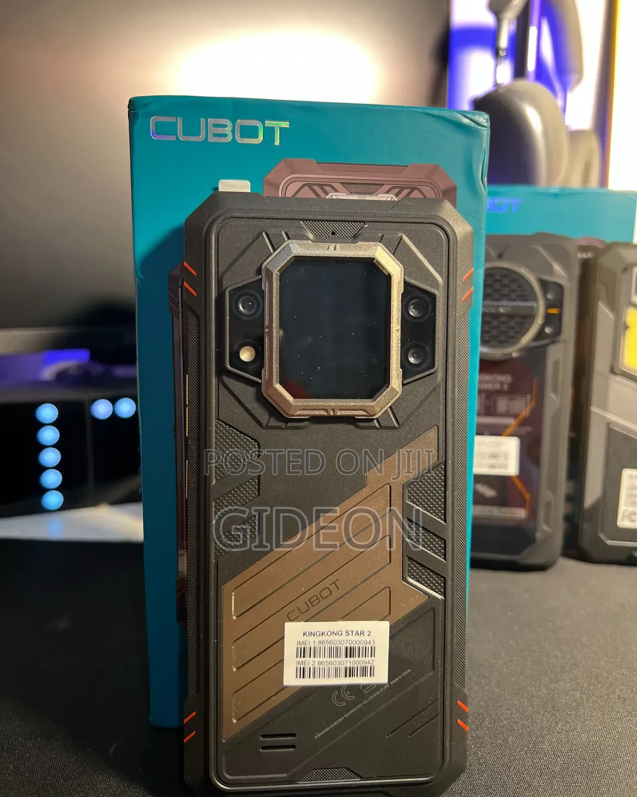 New Cubot KingKong Star 256 GB Black