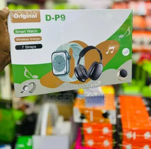 D-P9 Smartwatch With Headphones Original