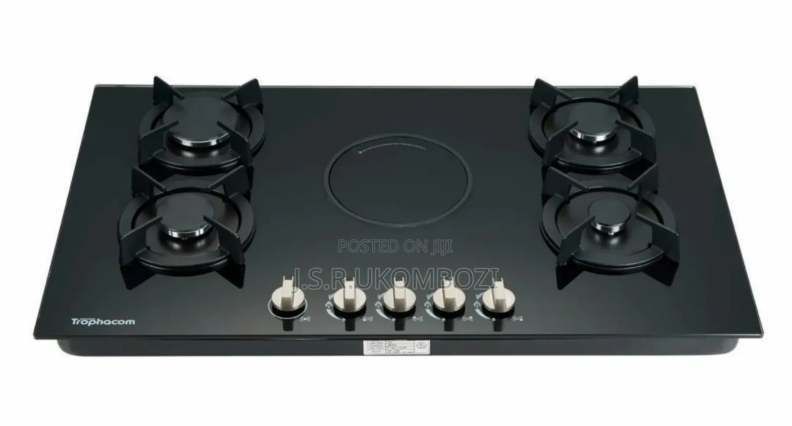 Trophacom Plate 1 Electric 4 Gas