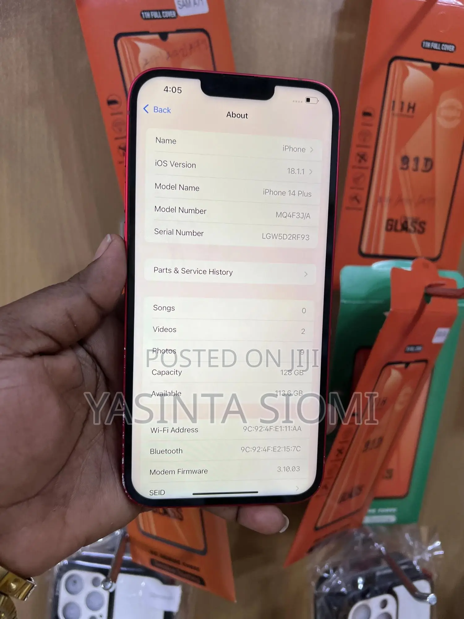 Apple iPhone 14 Plus 128 GB Red