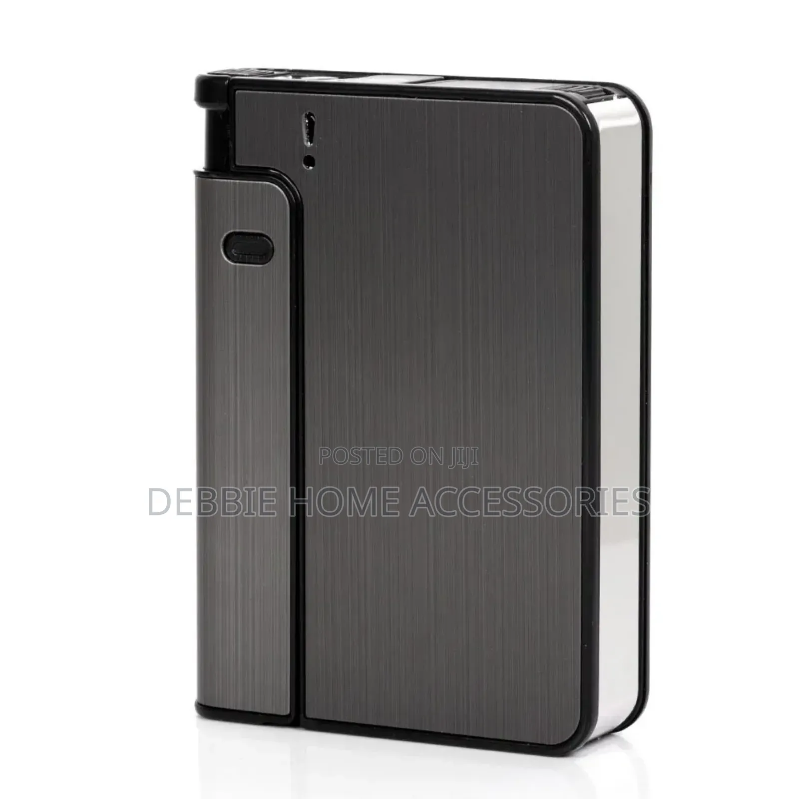 Aluminium Alloy Automatic Cigarette Case Box Lighter Case Holder