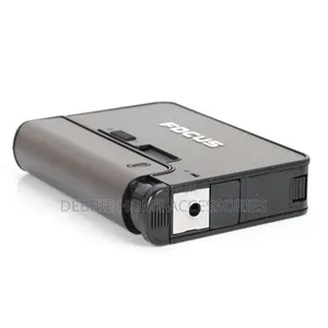 Aluminium Alloy Automatic Cigarette Case Box Lighter Case Holder