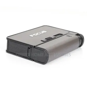 Aluminium Alloy Automatic Cigarette Case Box Lighter Case Holder