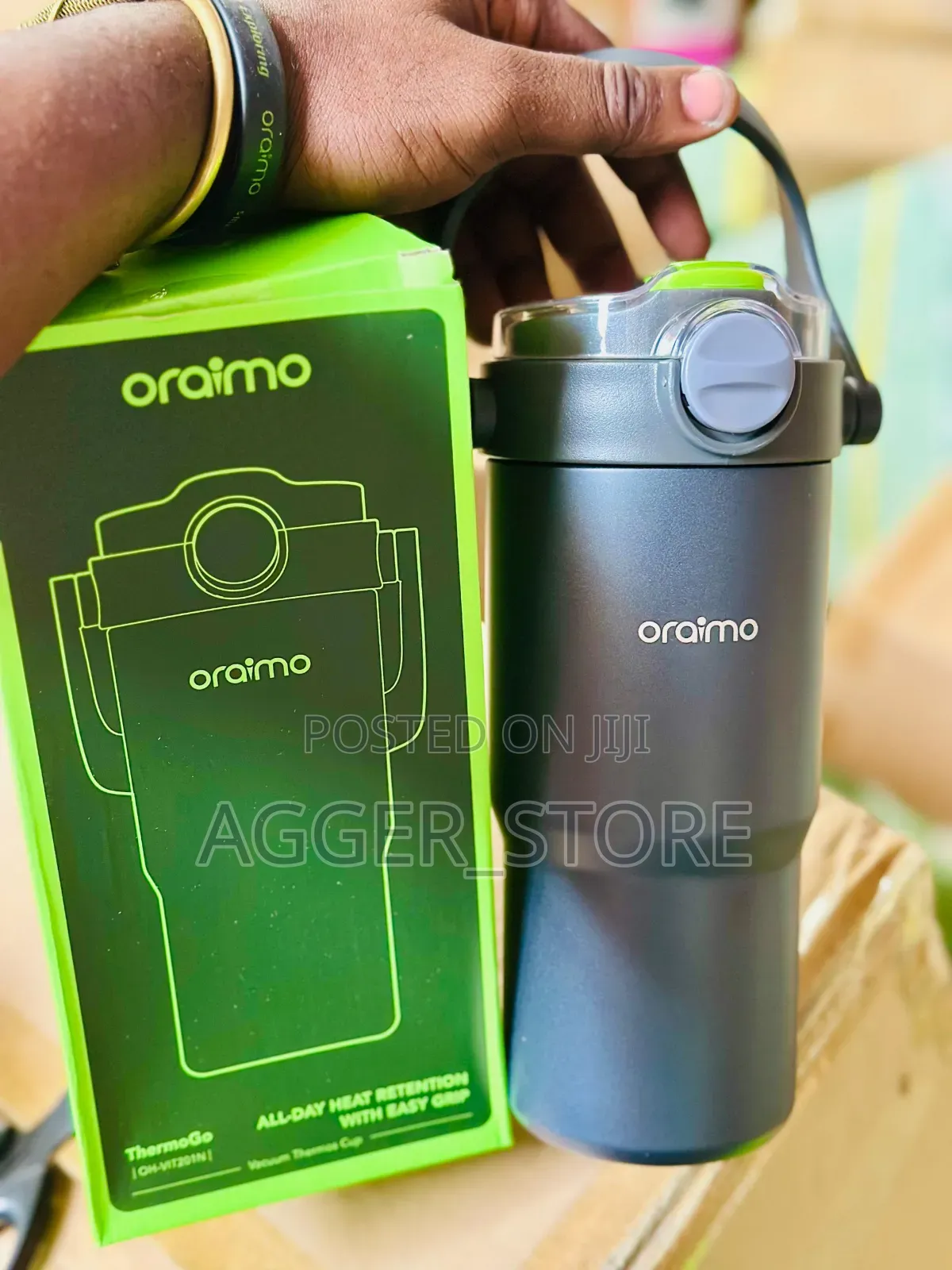 Oraimo Thermalgo Tea and Water Bottle