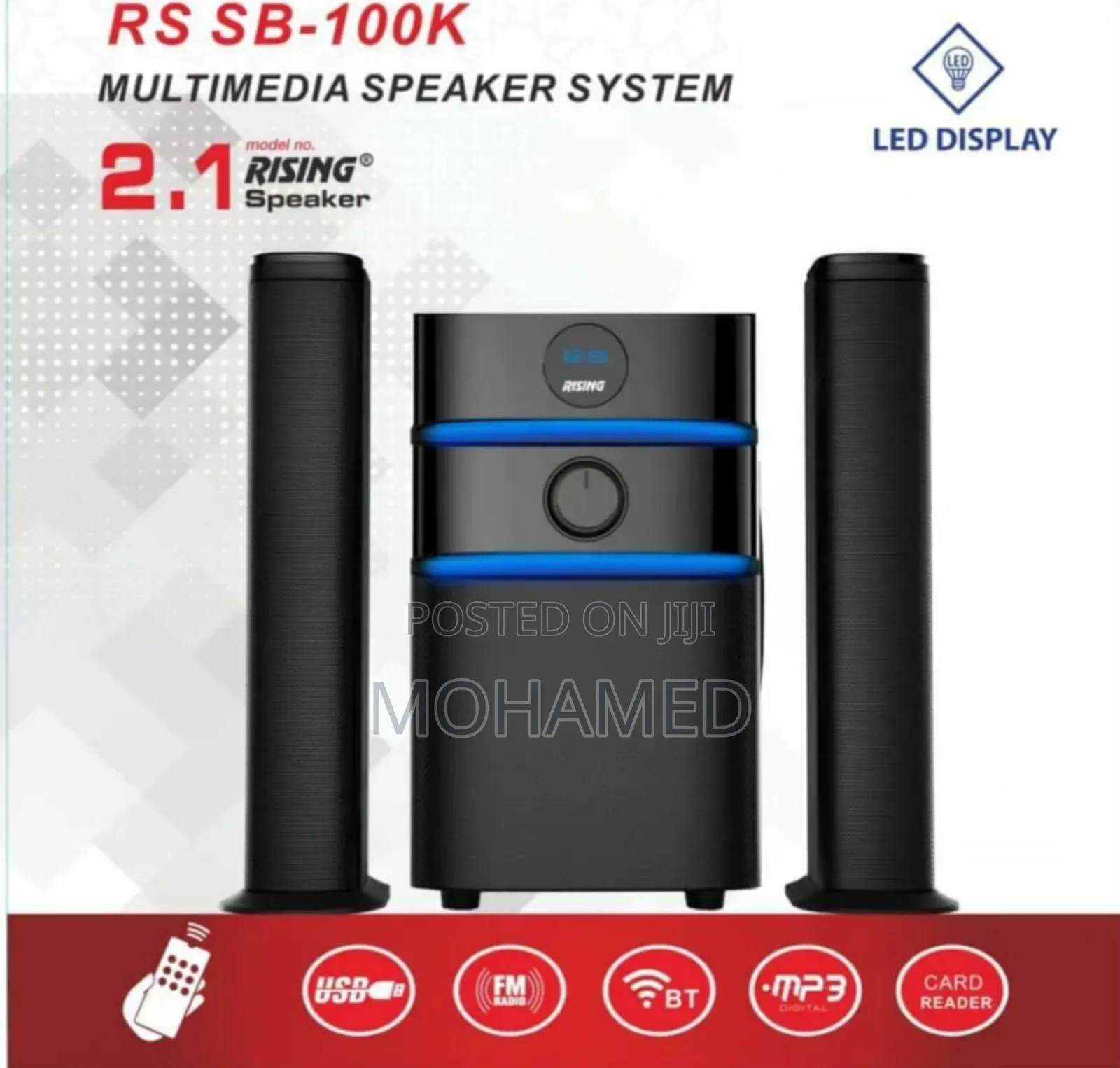 Rising Subwoofer Model Rs100k Sb