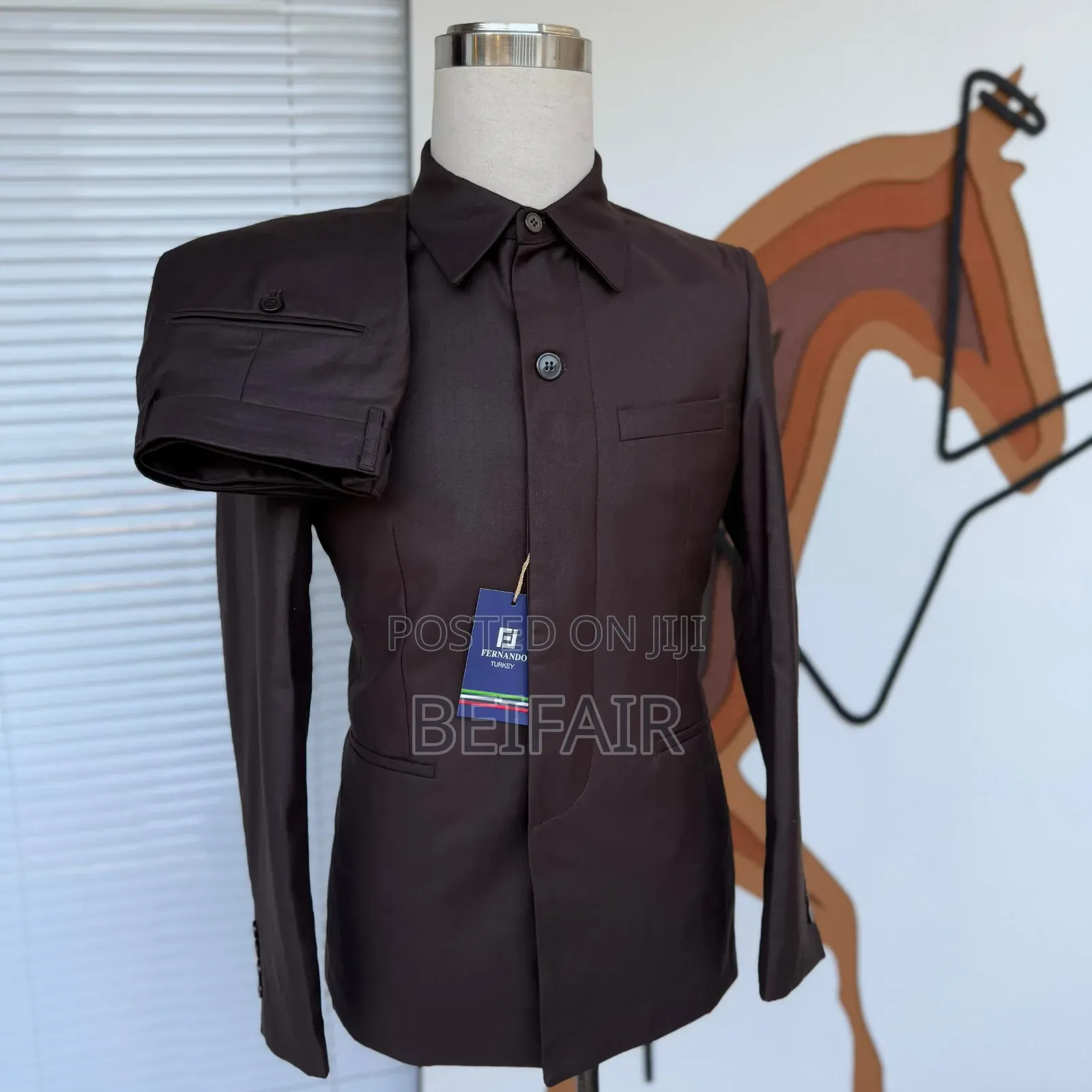 Brown Safari Suit