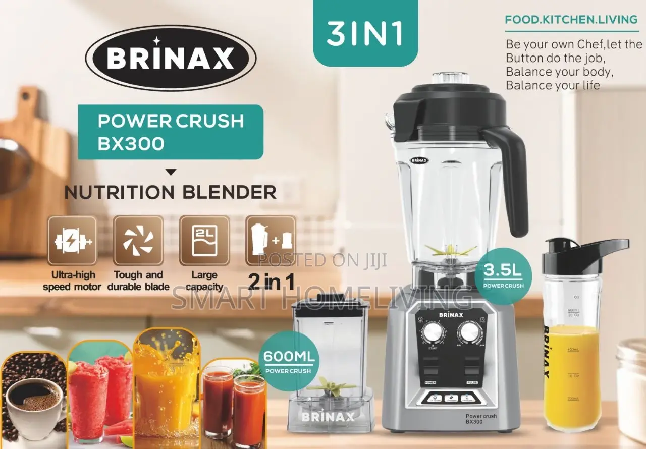 3.5l Brinax Power Crush Blender 3in1