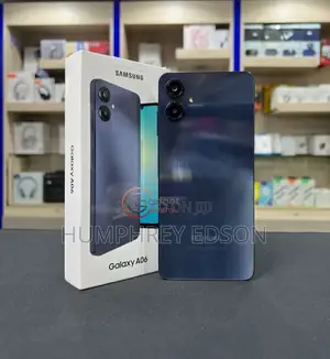 New Samsung Galaxy A06 128 GB Black