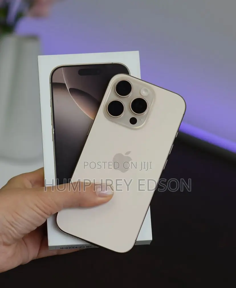 New Apple iPhone 16 Pro Max 256 GB Gold