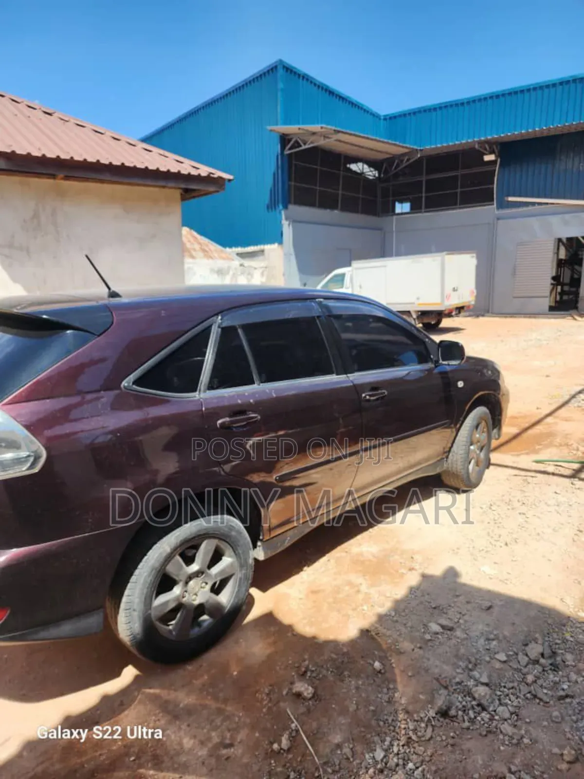 Toyota Harrier 2005 Maroon