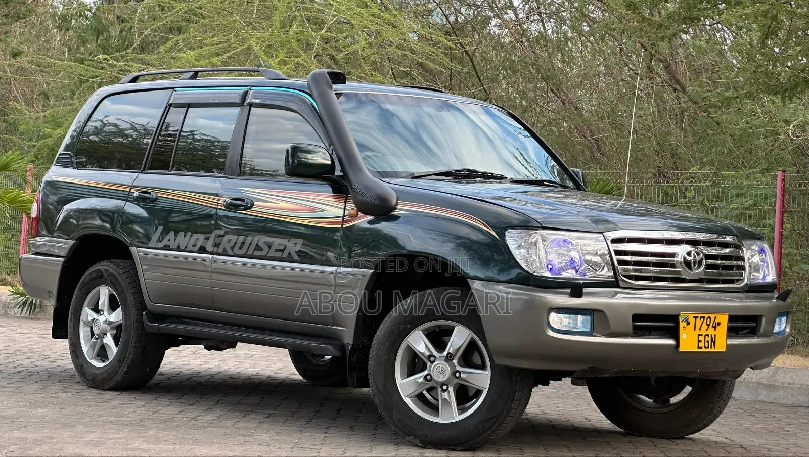 Toyota Land Cruiser 1998 Green