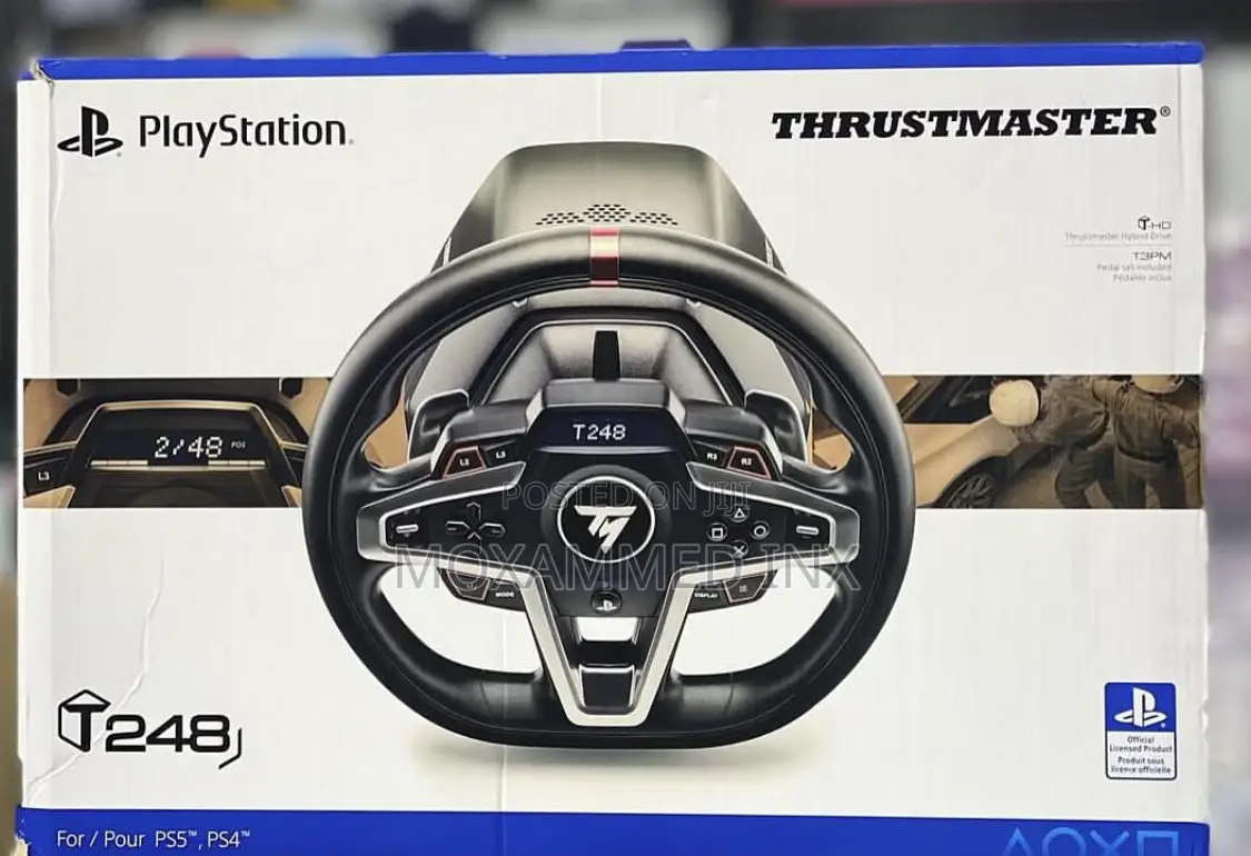 Playstation Thrustmaster Steering. Wheel T248