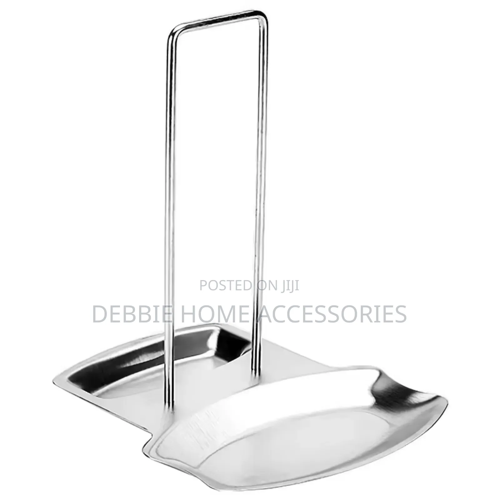 Stainless Steel Pot Lid and Spoon Rest.