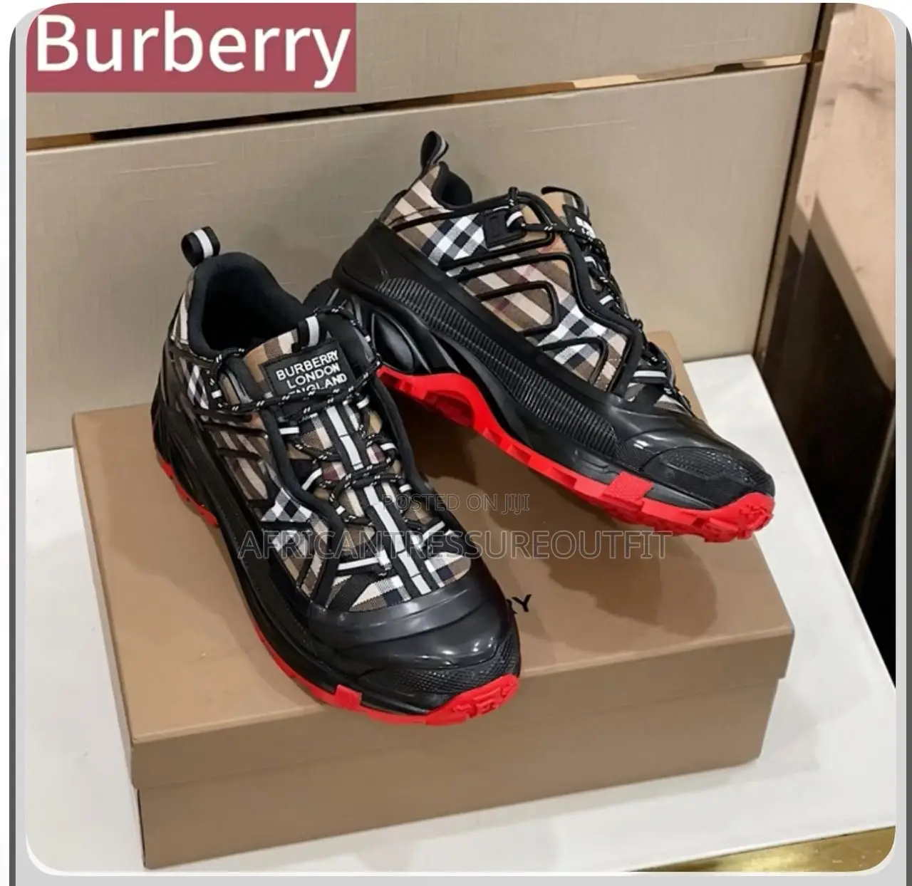 Burberry Arthur Sneaker New Collection in Stock Size 40–45
