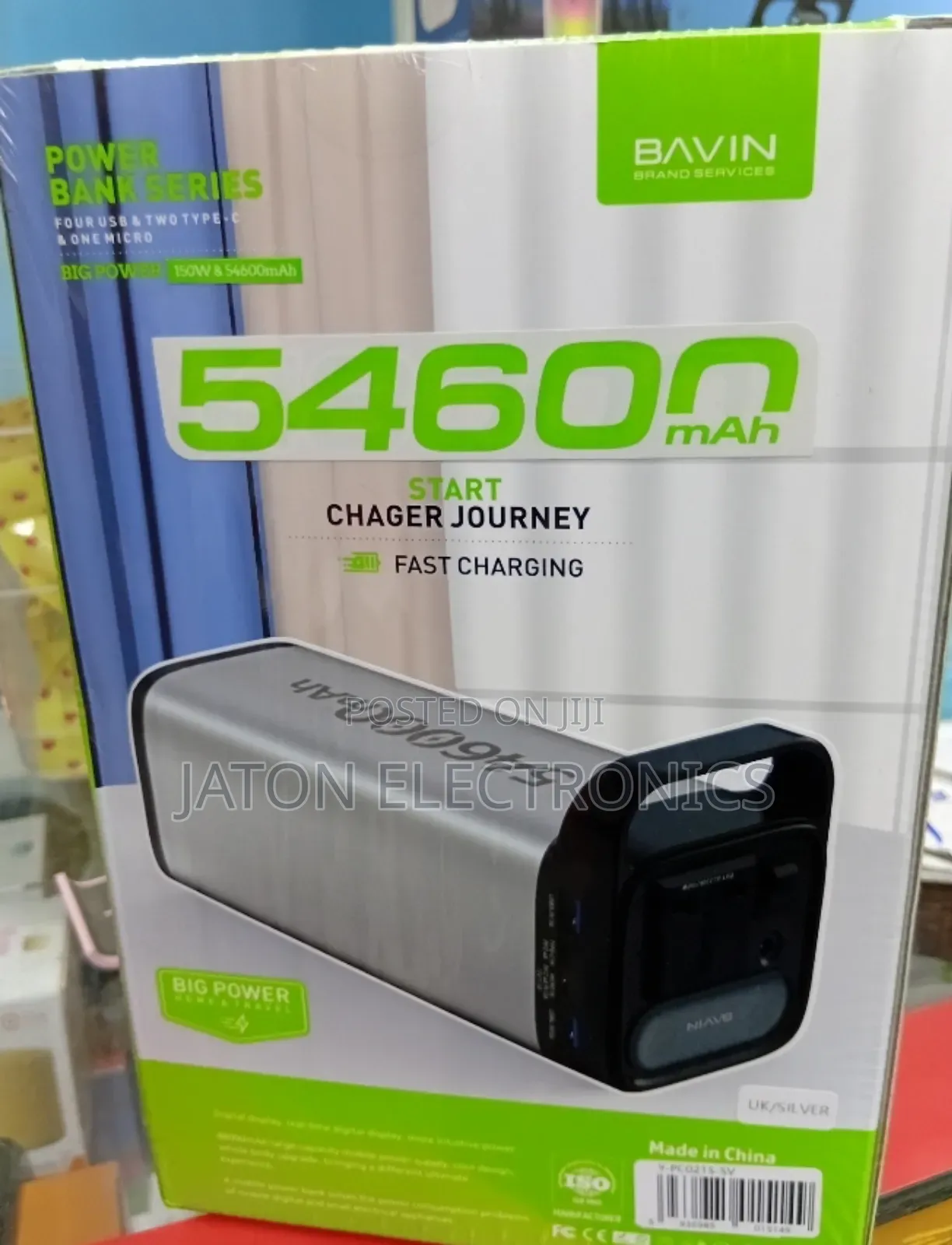 Bavin Heavy Power Bank 546000 Mah