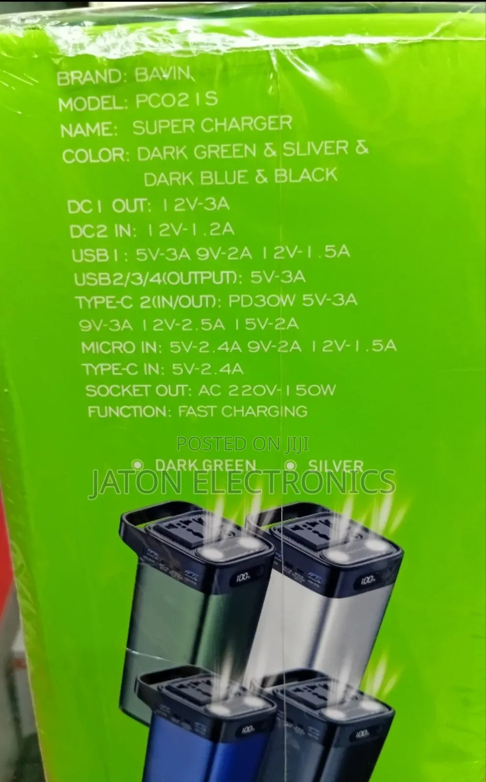 Bavin Heavy Power Bank 546000 Mah