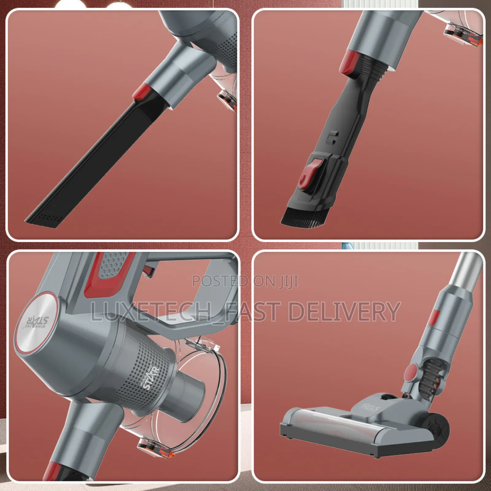Winning Star Portable Vacuum Cleaner (Rechargeable)