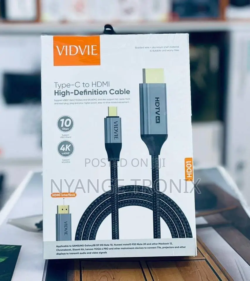 Vidvie Typ C - Hdmi Cable