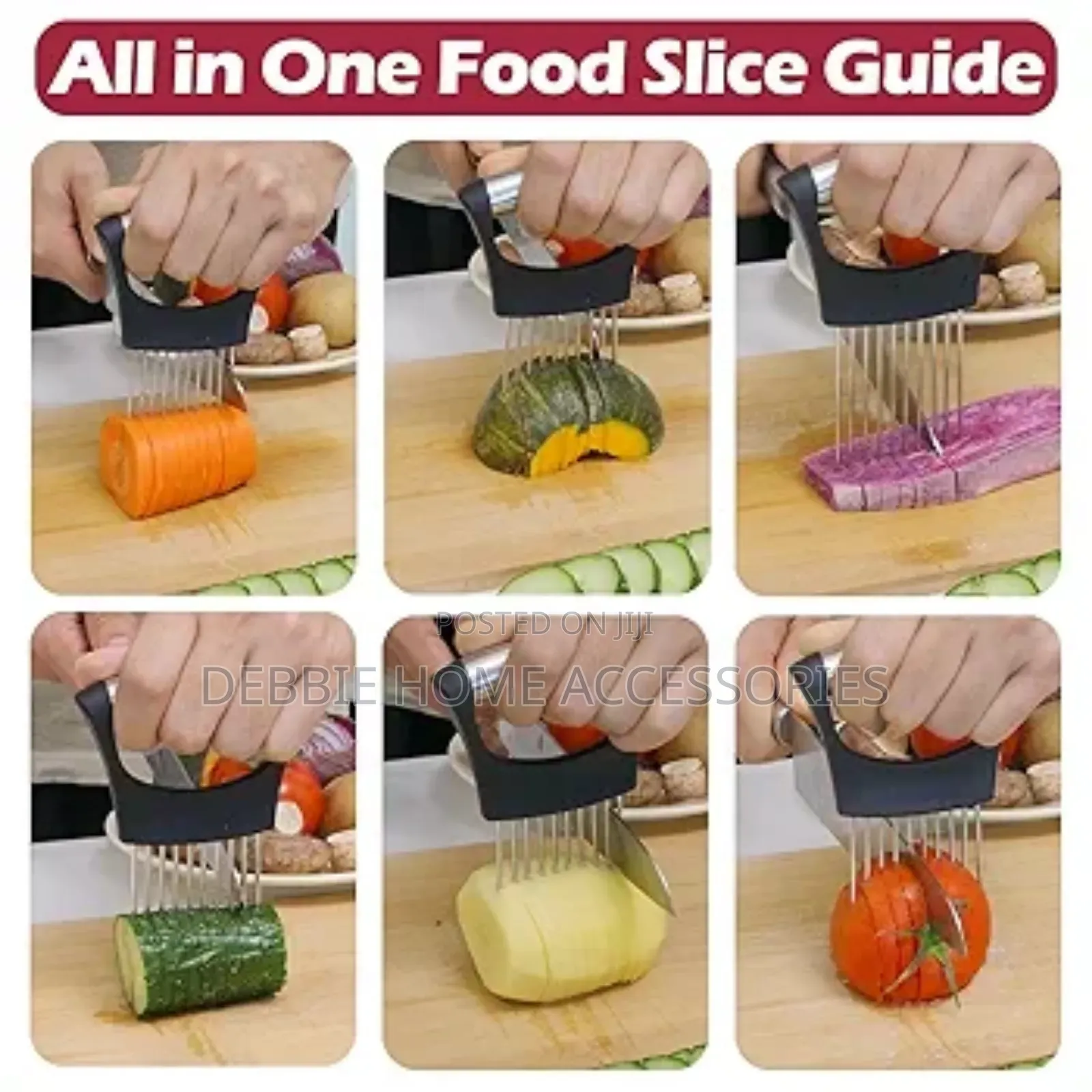 Onion Holder and Food Slicer Tool