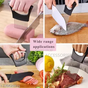 Onion Holder and Food Slicer Tool