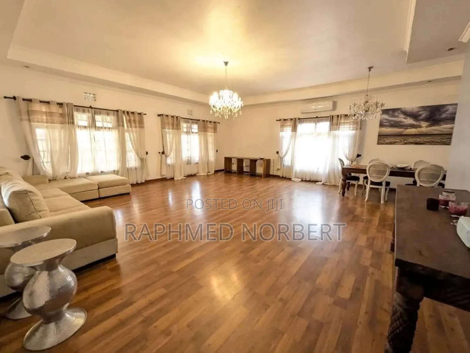Furnished 3bdrm House in Tanzania Realestates, Arusha for rent
