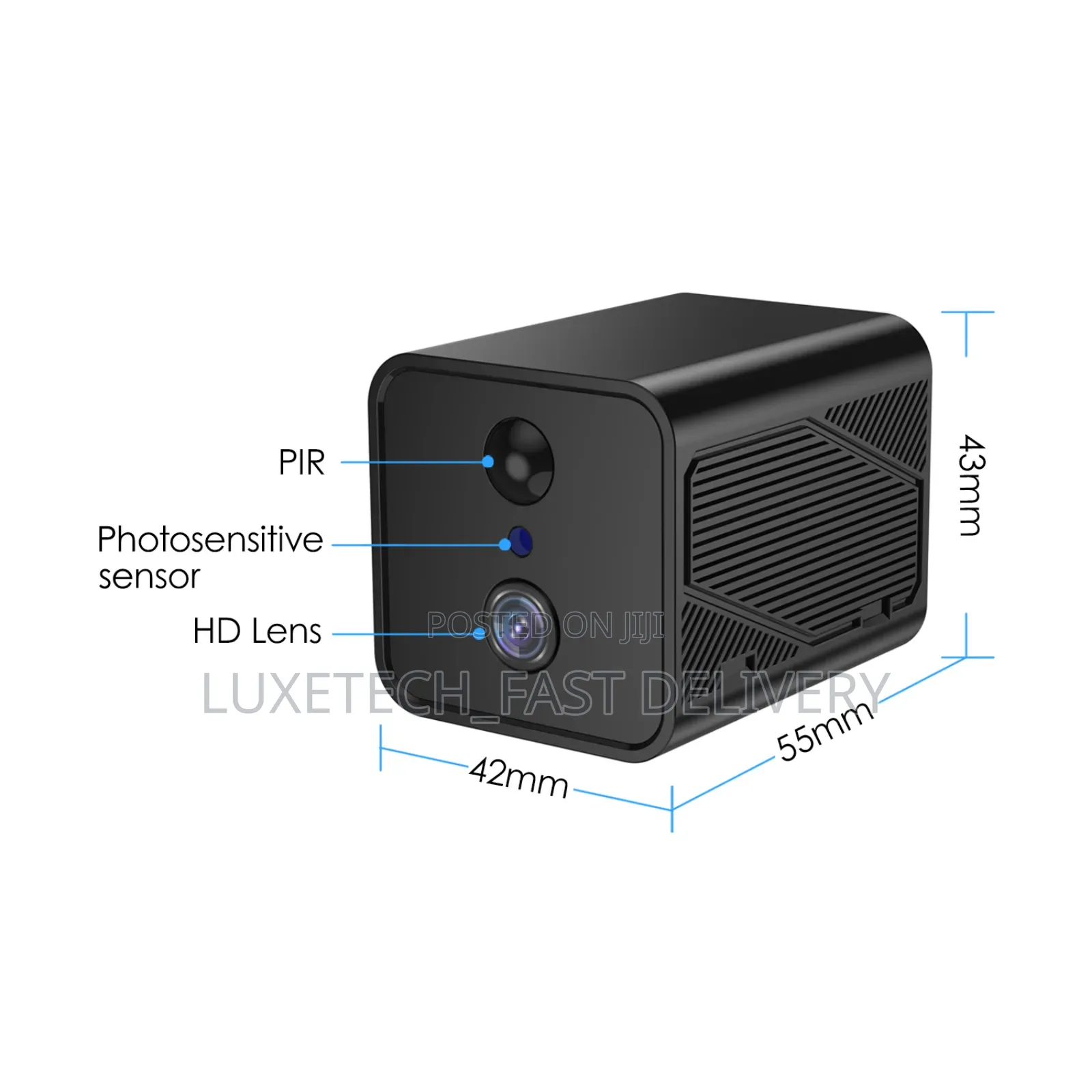 Smart Wireless Mini Spy Camera – Hidden Security Cam